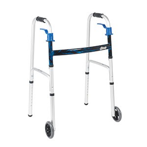 "Junior Trigger Release Walker with 5"" Wheels"
