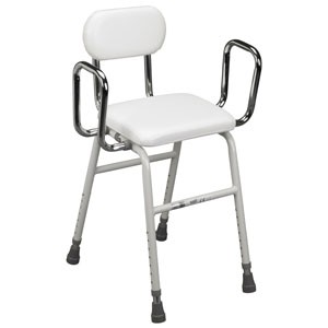 All-Purpose Stool with Adjustable Arms