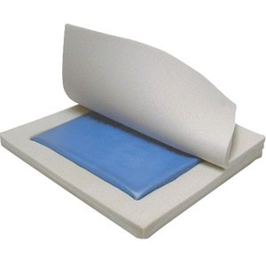 "Skin Protection Gel ""E"" 3"" Wheelchair Seat Cushion, 18"" x 16"" x 3"""