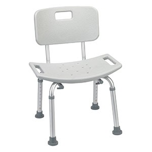 Deluxe Knockdown Aluminum Bath Seat