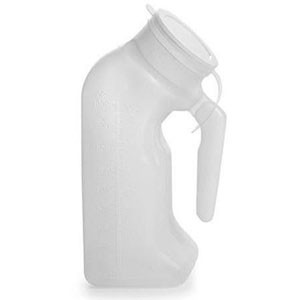Male Urinal with cap, 32 ounce Capacity