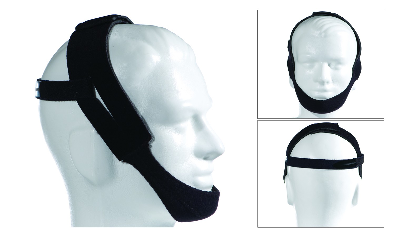 Premium Chin Strap, Black