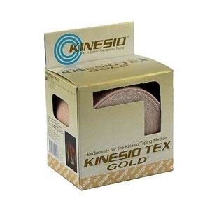"Kinesio Tex Gold Wave Elastic Athletic Tape 1"" x 5.4 yds., Beige"