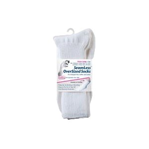 Diabetic Oversized Seamless Socks, X-Large