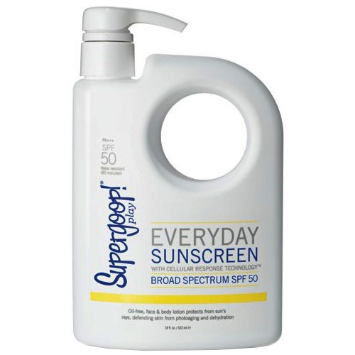 Supergoop Everyday Sunscreen with Cellular Response Technology SPF 50, 18 fl oz.