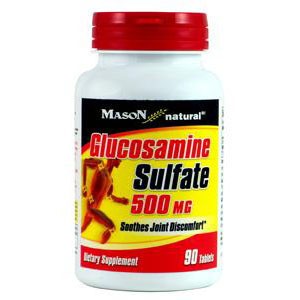 Glucosamine Sulfate 500 mg Tabs, 90 Count