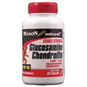 Glucosamine Chondroitin Double Strength 1500/1200 3/Day Capsules, 60 Count