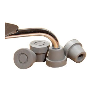 "Guardian Quad Cane Tip with Reinforcing Metal Insert 1/2"""