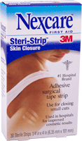 "Steri-Strip Skin Closure Strip 1/4"" x 4"""