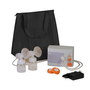 Hygeia Q Breast Pump with Basic Tote, PAS Personal Accessory Set