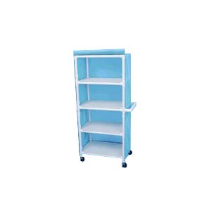 Linen Cart with Cover, Wedgewood