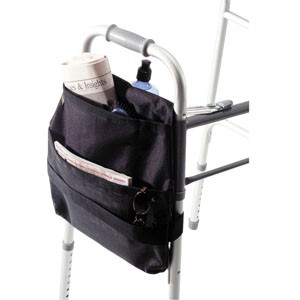 Walker Carry-On Side Mount, 14-1/2" x 15" x 2-1/2", Black