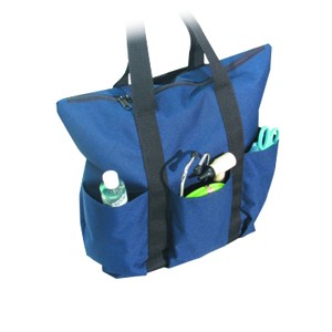 3-Pocket Tote, Navy