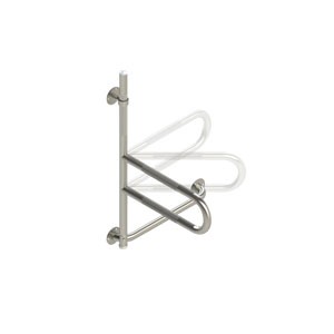 Dependa-Bar 18" Lower Grab Bar, Stainless Steel