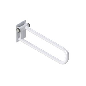 "PT Left Rail Hinged, 28"", White"