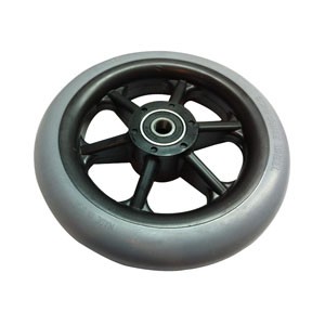Composite Caster Wheel Tire, 8" x 1-1/4" Wheel, Urethane
