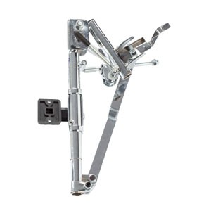 Articulating Legrest Support Assembly, Left, Hemi, Chrome