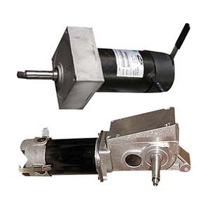 2-Pole Motor and Gearbox Assembly for Nutron Series Wheelchair,  Right