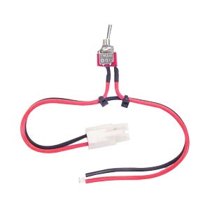 Battery Harness with 75 Amp Fuse and Red Connector for Pronto M41 with SureStep Power Wheelchair