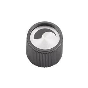 Knob Control with Black Swish for Flowmeter