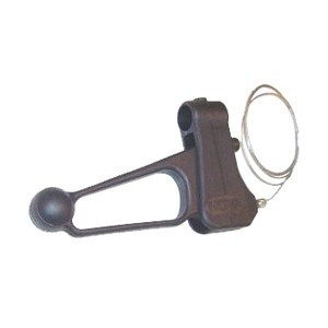 Brake Handle with Hardware Assembly for Four Wheeled Rollator