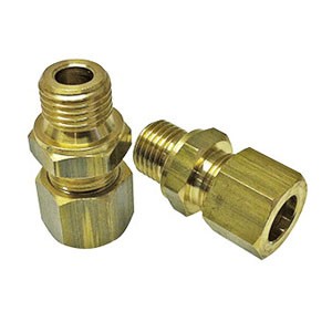 Straight Internal Valve Fitting Package, Use with Supply Line Assembly