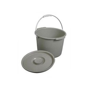 Bucket with Guard and Lid Kit for 9830-4 Commode
