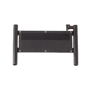 Adjustable Height Arm Base Assembly for Wheelchair, Left, Black