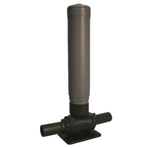 P.E. Valve Assembly with Fitting & Tie Wraps