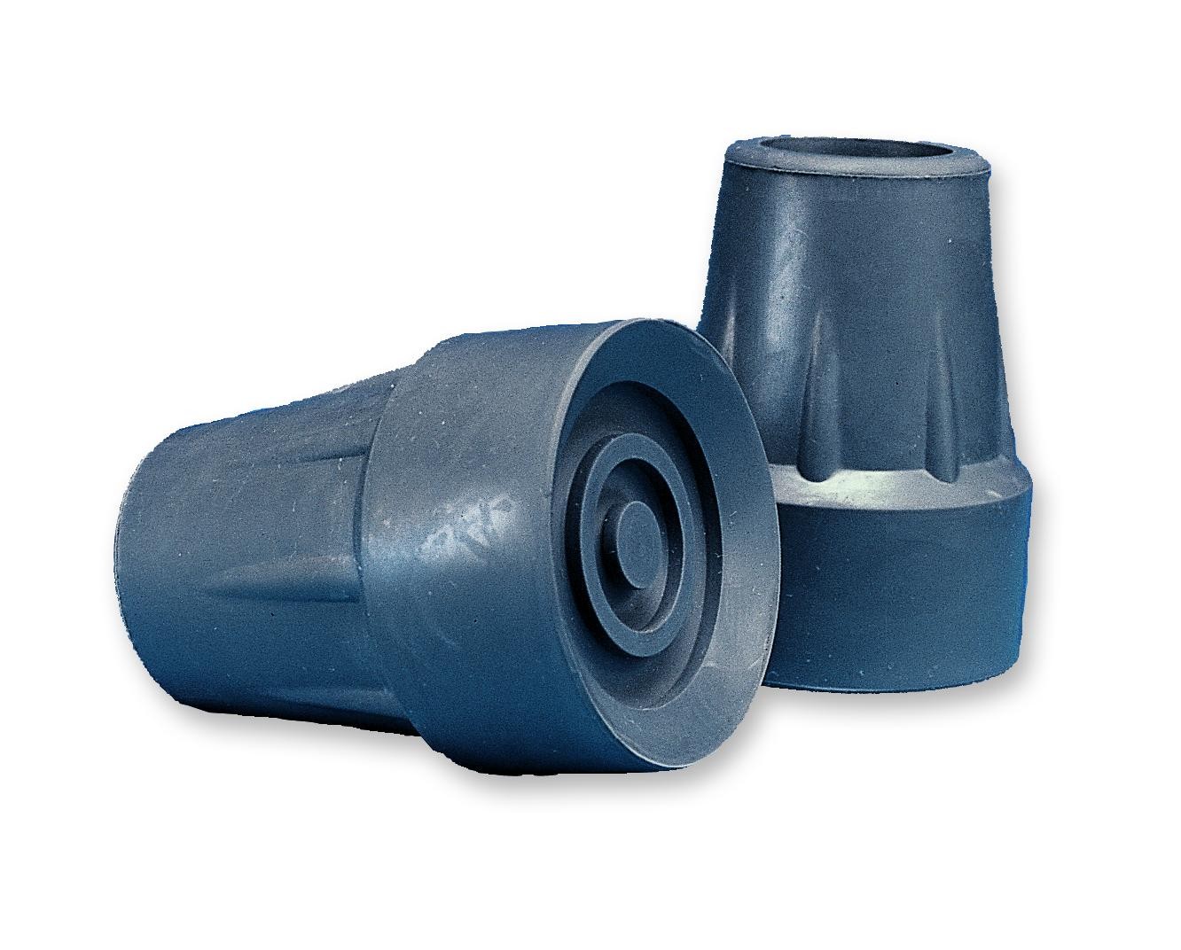 "Rubber Crutch Tip, X-Large, 2"", Gray"