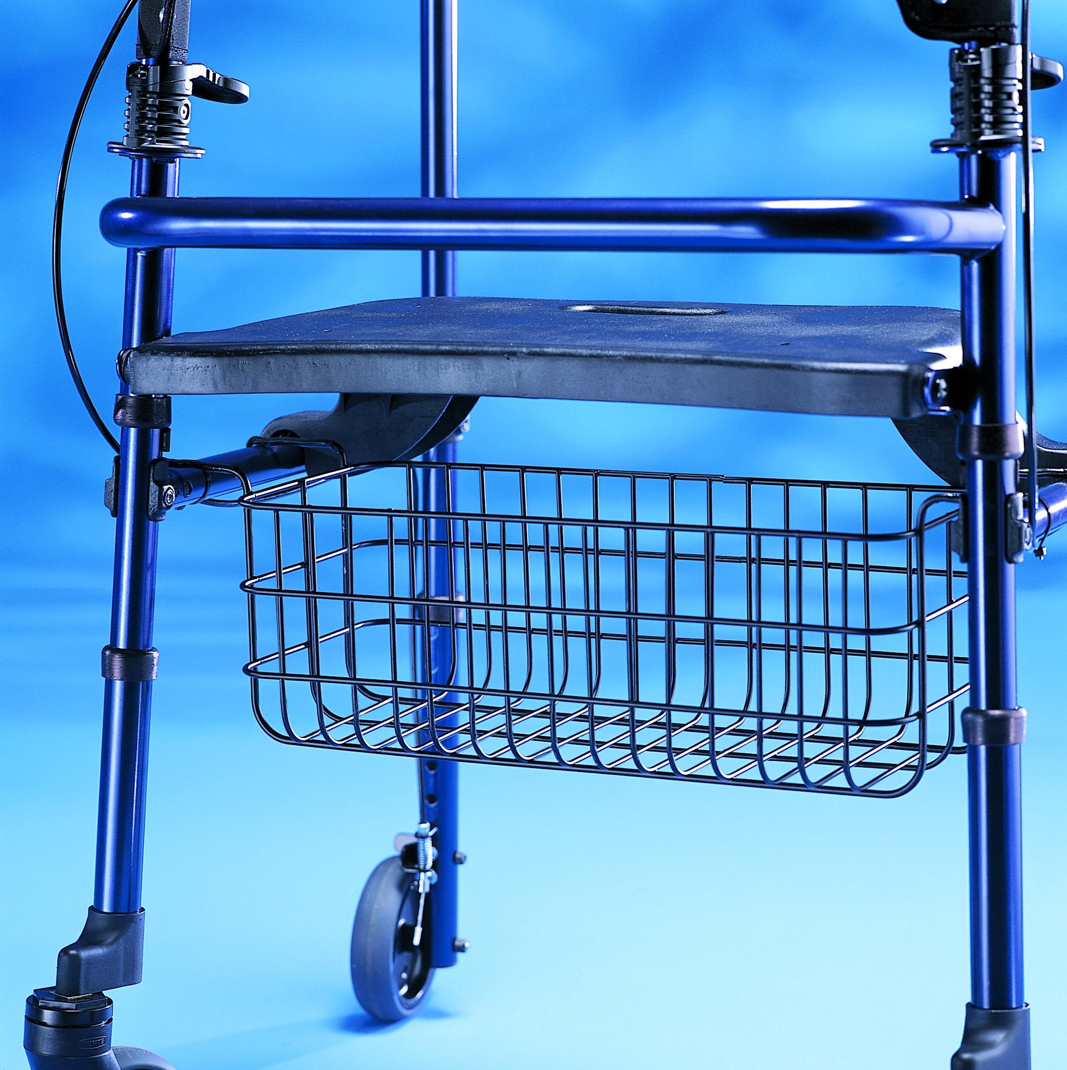 Rollite Basket for Adult Rollitee Rollators, Black