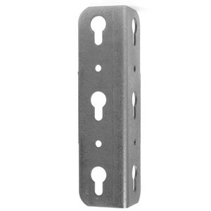 Replacement Clamp Lower Bed Bracket with Wall Bumper, Gray