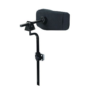 Headrest Extension Assembly 18", Black Nylon