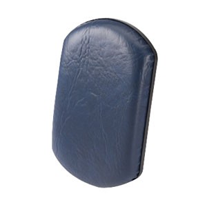 Legrest Calf Pad with Hardware for 16" - 22" Tracer Wheelchair, Midnight Blue Vinyl Upholstery