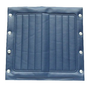 Back Upholstery Kit for Tracer EXI/EX2 Wheelchair, 18" x 16", Midnight Blue Vinyl