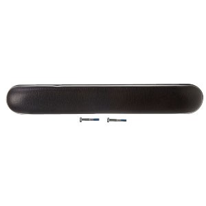 Fixed Height Conventional Full Length Arm Pad Kit for Tracer Wheelchair, Black Vinyl Upholstery