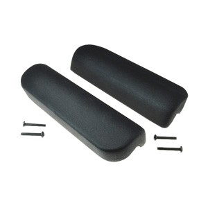 Fixed Height Conventional Desk Length Arm Pad Kit for Tracer Wheelchair, Midnight Blue Vinyl Upholst