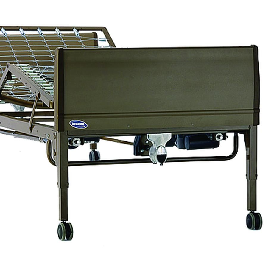 Full Electric Bed Package with Innerspring Mattress and Full-Length Rails, 15" - 23" Bed Height, 350