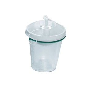 Invacare Disposable Collection Jars with 6 ft Suction Tubing, 800cc for the IRC1135 Aspirator