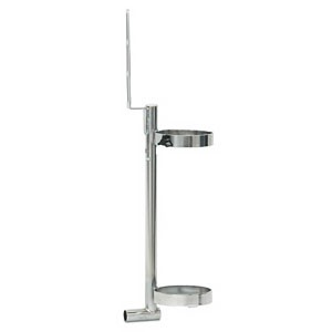 Wheelchair IV Pole Oxygen Cylinder Holder