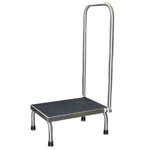 Foot Stool with Handrail 35"