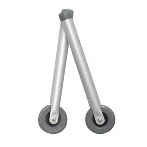3" Walker Wheels with Glide Cap