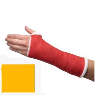 Delta-Lite Conformable Cast Tape 3" x 4 yds., Neon Orange