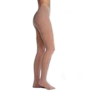 Pantyhose, 30-40, Open Toe, Beige, Size 2