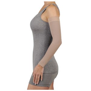Juzo Arm Sleeve with Silicone Border, 30-40, Max, Long, Beige, Size 3