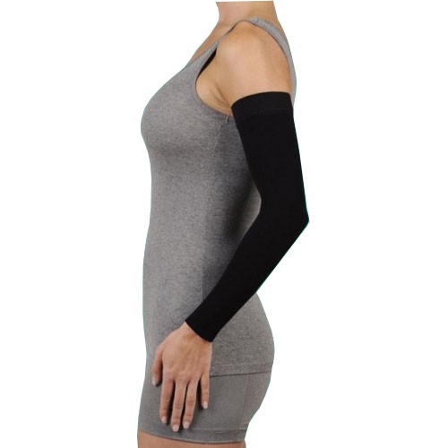 Dynamic Arm Sleeve with Silicone Border, 20-30, Max, Regular, Black, Size 4