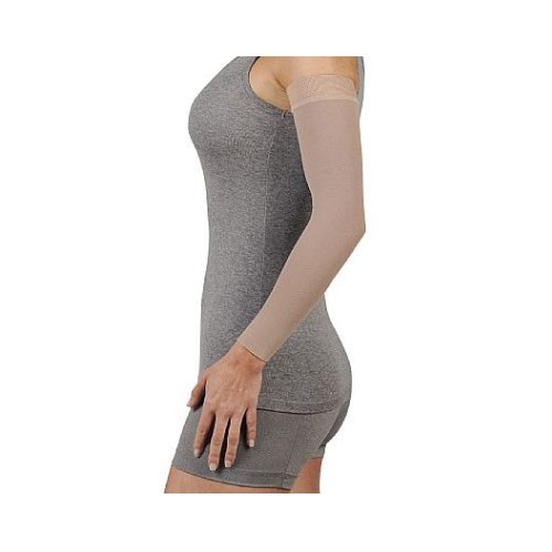 Juzo Dynamic Arm Sleeve with Silicone Border, 30-40, Max, Regular, Beige, Size 4