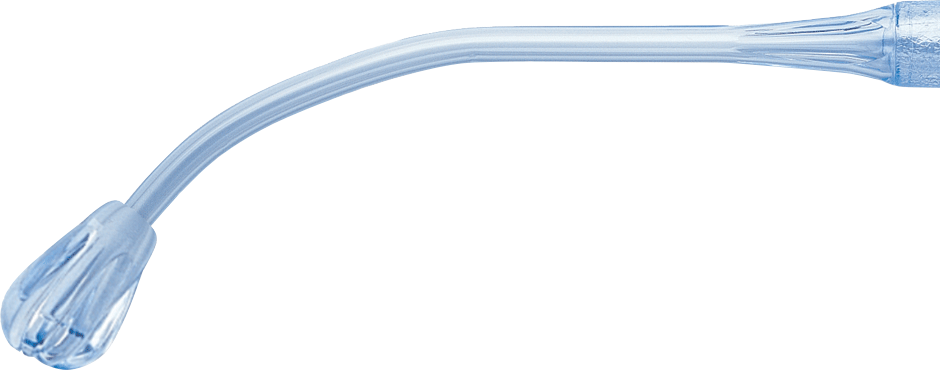 Medi-Vac Yankauer Suction Handle with Tapered Bulbous Tip