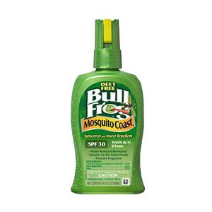 BullFrog Mosquito Coast Sunblock Pump Spray Bottle with Insect Repellent, 4.7 oz.