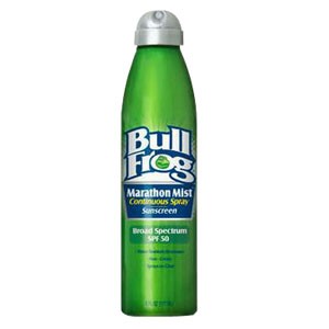 BullFrog Marathon Mist Sunscreen Continuous Spray SPF 50, 6 oz.